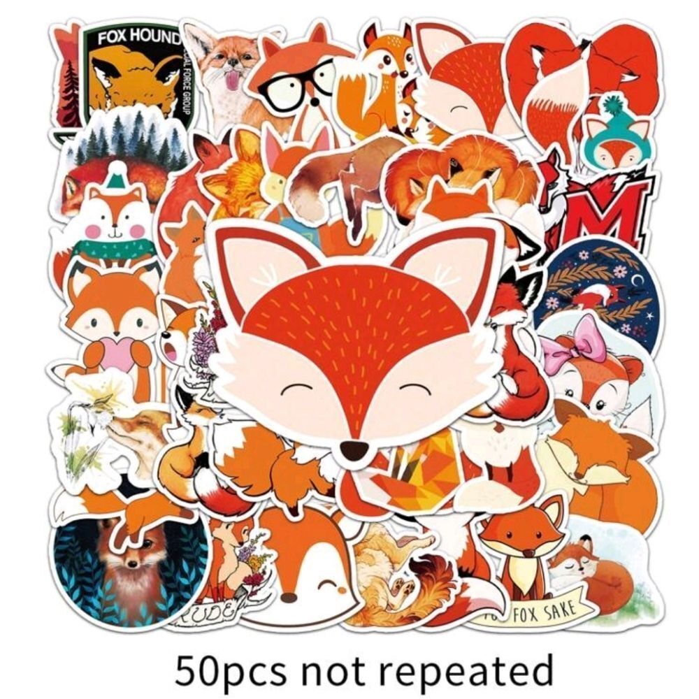 Assorted Fox Stickers - Picture 2 of 7